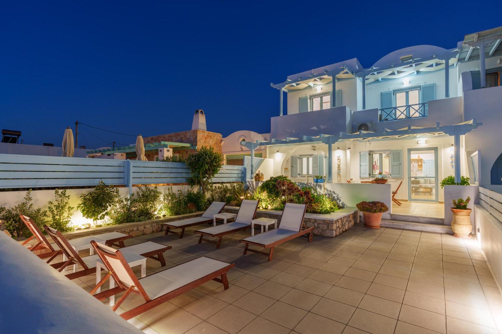 Blue Eyes Beach Villas Monolithos Dış mekan fotoğraf