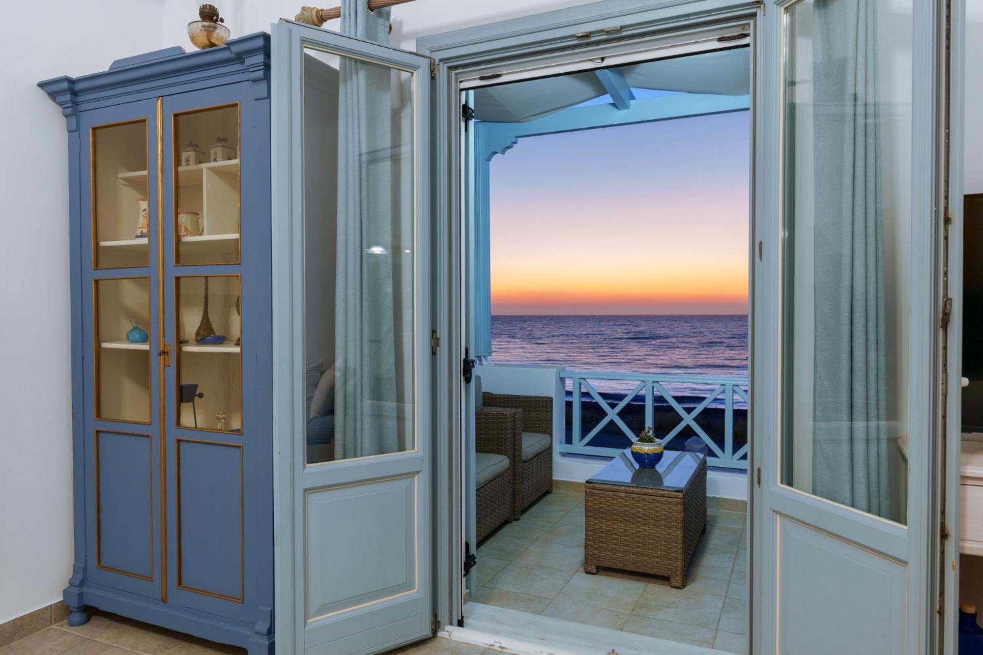 Blue Eyes Beach Villas Monolithos Dış mekan fotoğraf